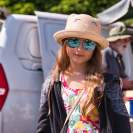 Volksfestplatz Kind Sonnenbrille