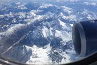 Überflug der Alpen