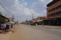 Battambang Einfallstraße
