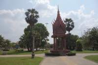Battambang Park am Fluss