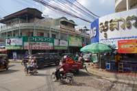 Battambang Straßenkreuzung