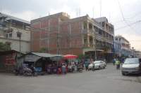 Battambang Straßenkreuzung