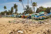 Trincomalee Strand Umweltsünden