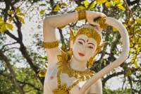 Ayutthaya Geschichtspark Statue