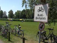 Wörthsee Walchstadt Radl-Parkplatz