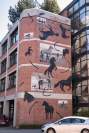 Innenstadt Escif Pferde