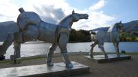 Pferdeskulptur Schliersee