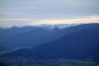 Blick Alpenkette