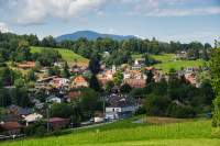 Blick auf Bad Kohlgrub