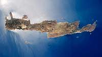 NASA Sattelitenaufnahme Kreta