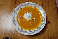 Kürbis-Karotten Suppe