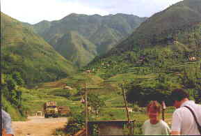 Mittelgebirge in Nepal