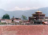Kathmandu Blick aus Hotel