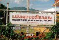 Chiang Rai nördlichster Punkt