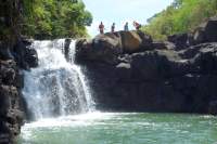 Ile aux Cerfs Wasserfall