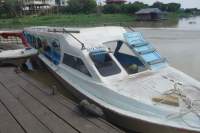 Flussfahrt Schnellboot