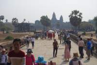 Angkor Wat Massenansturm