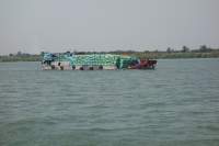 Expressboot Mekong Transportschiff