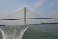 Expressboot Mekong Brücke