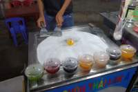 Phu Quoc Nachtmarkt Eisherstellung