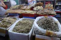 Phu Quoc Nachtmarkt Trockenfisch