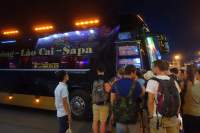 Sapa Cat Ba Nachtbus Einstieg