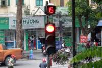 Hanoi Bustour Ampel Sekunde