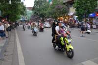 Hanoi Scooter Verkehr