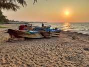Negombo Strand Sonnenuntergang