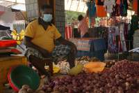 Negombo Markt Gemüse