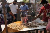 Negombo Markt Shrimps