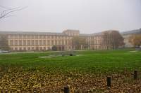 Mannheim Schloss im Nebel