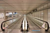  Flughafen MUC Terminals Laufband
