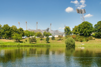  Olympiapark Stadiondach See