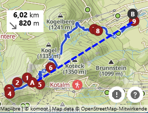 Komoot Planung