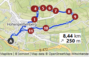 Komoot Planung
